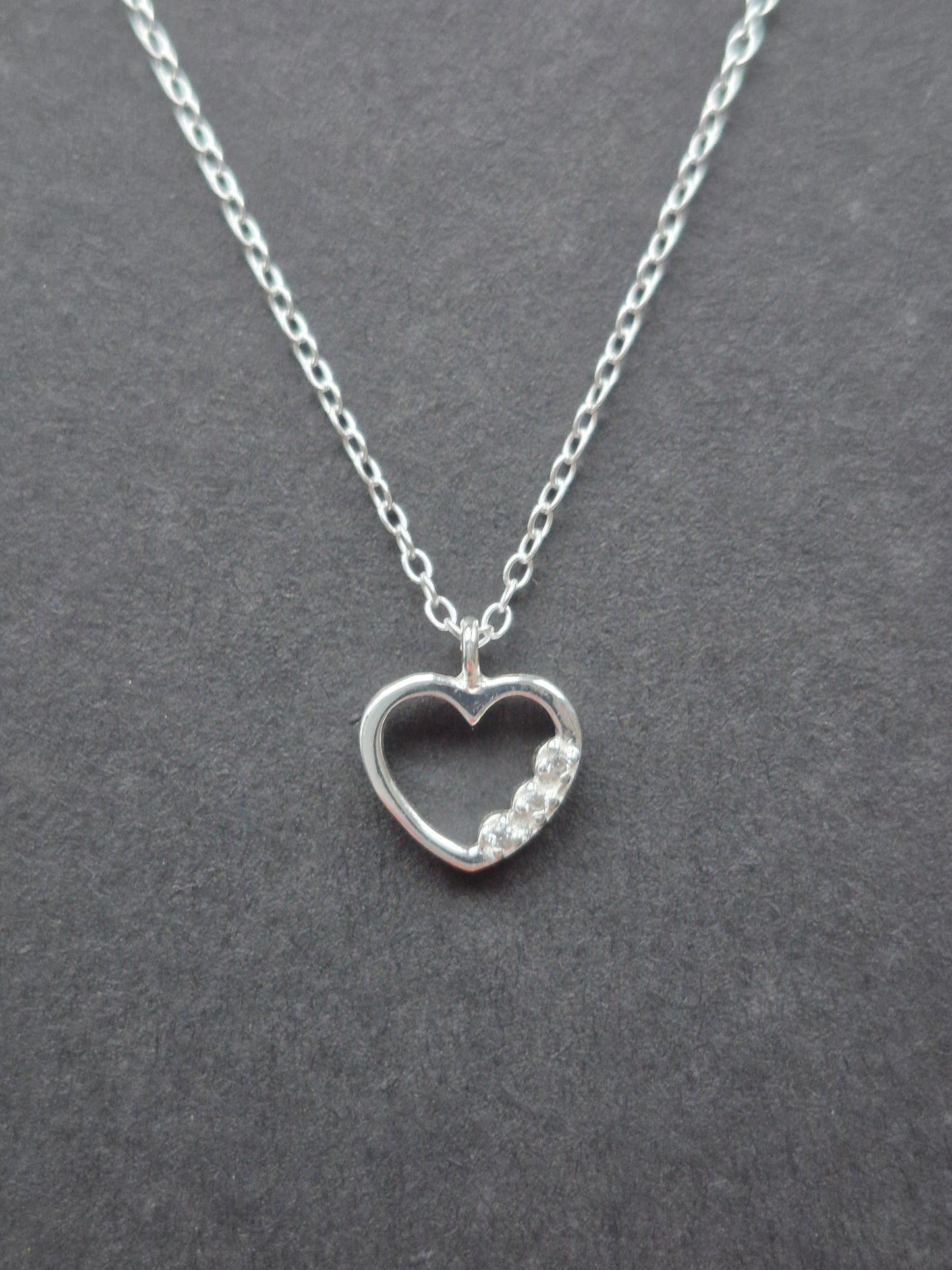 Sparkle Heart Necklace