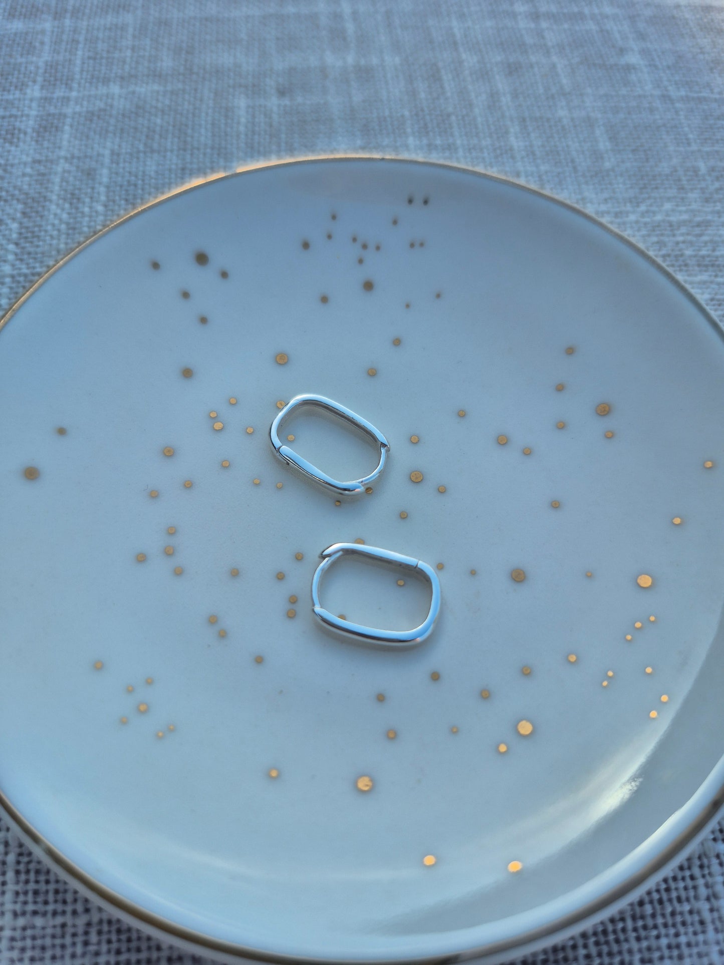 Rosie Long Huggie Hoop