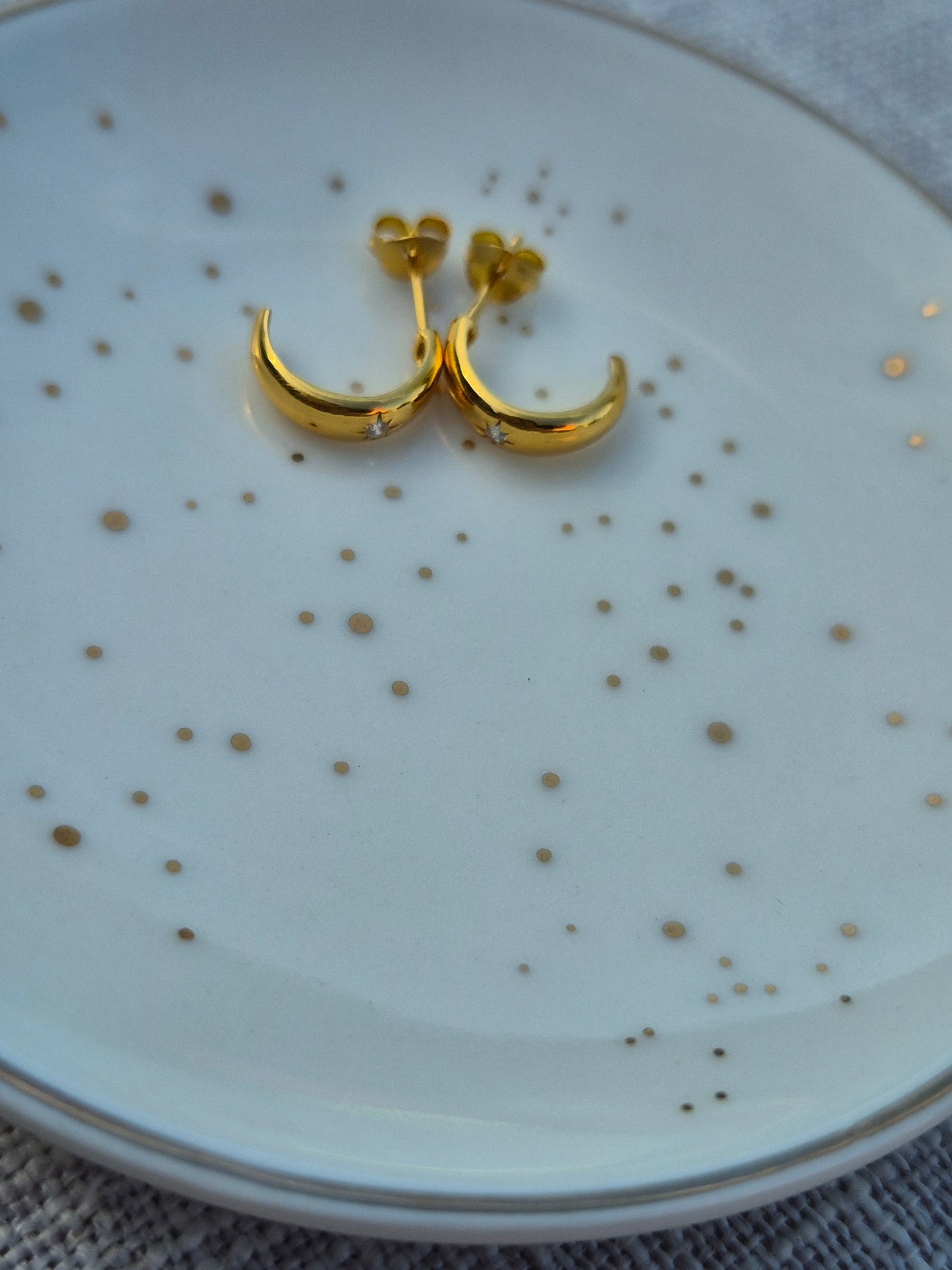 Summer Chunky Hoop Stud