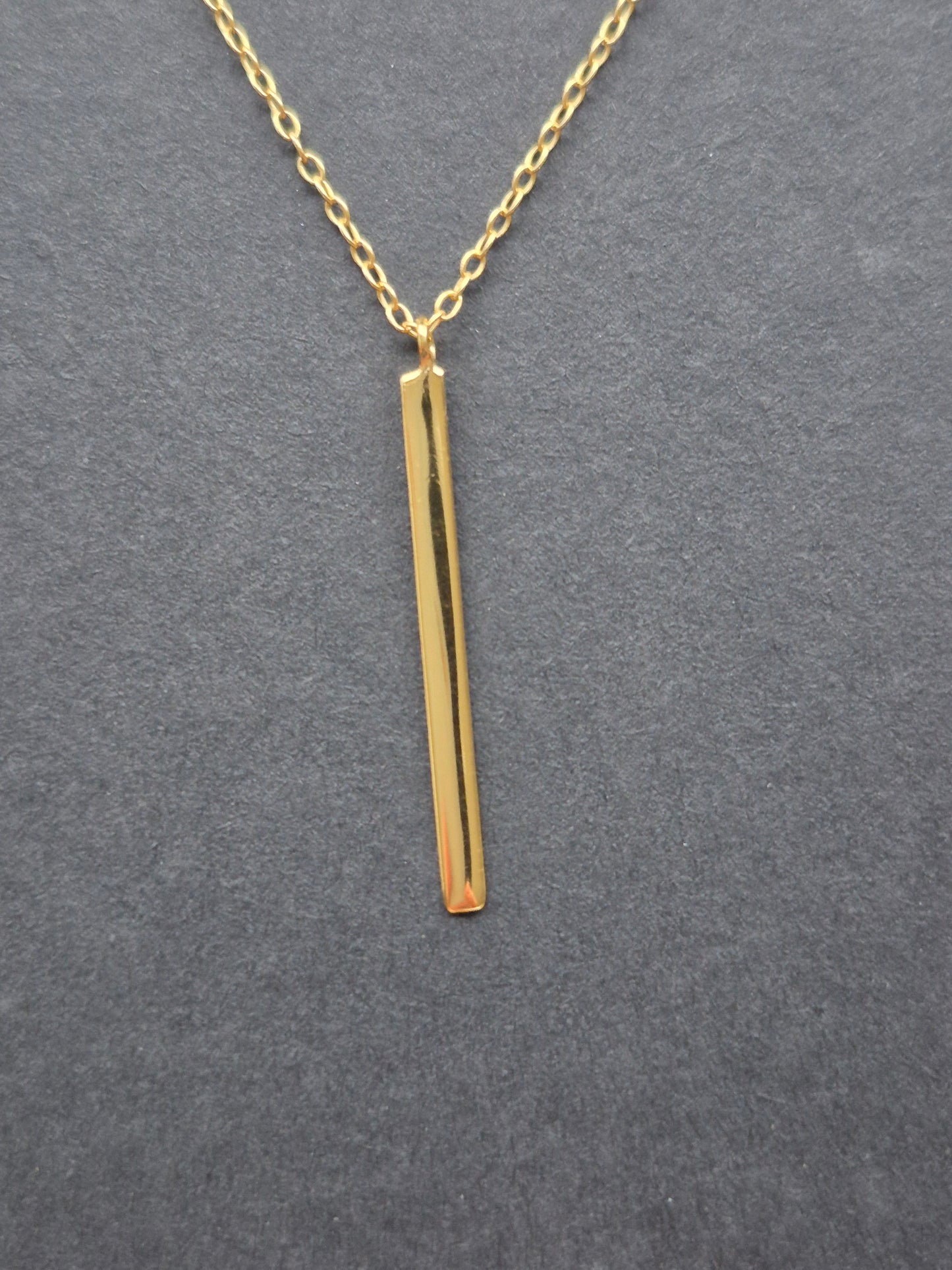 Long Bar Necklace
