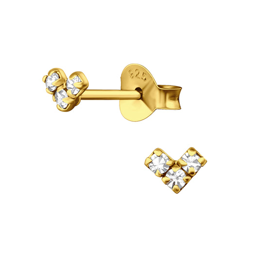 Emily Dainty Heart Stud