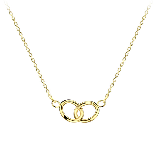 Entwined Circle Necklace