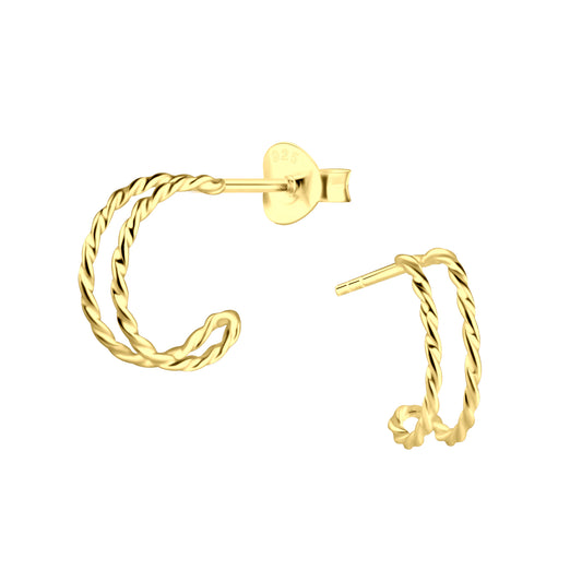 Erin Double Twist Stud