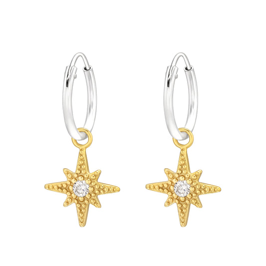Martha Star Hoop