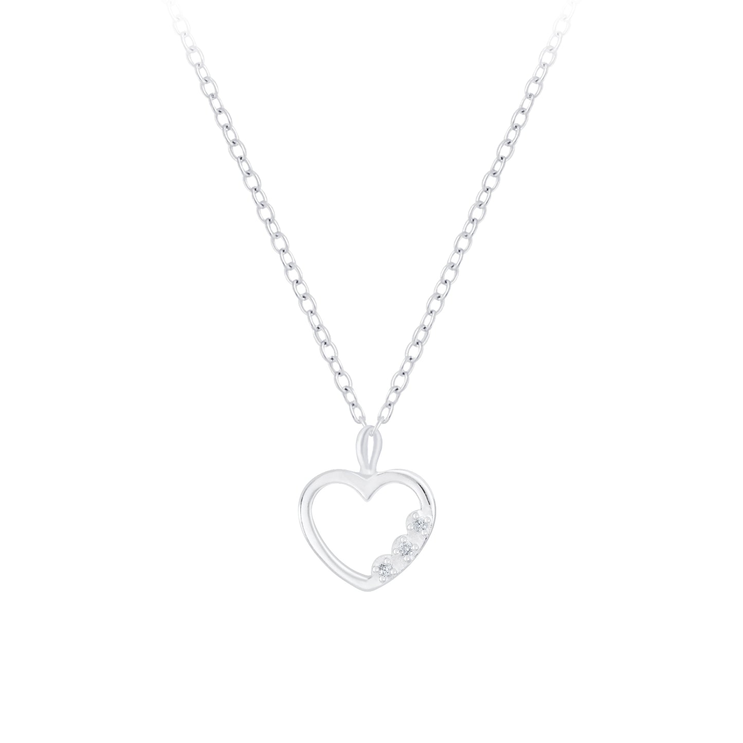 Sparkle Heart Necklace