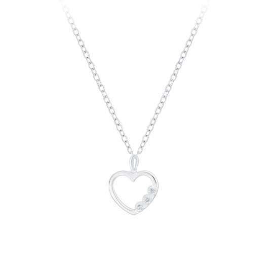 Sparkle Heart Necklace