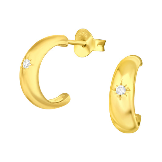 Summer Chunky Hoop Stud