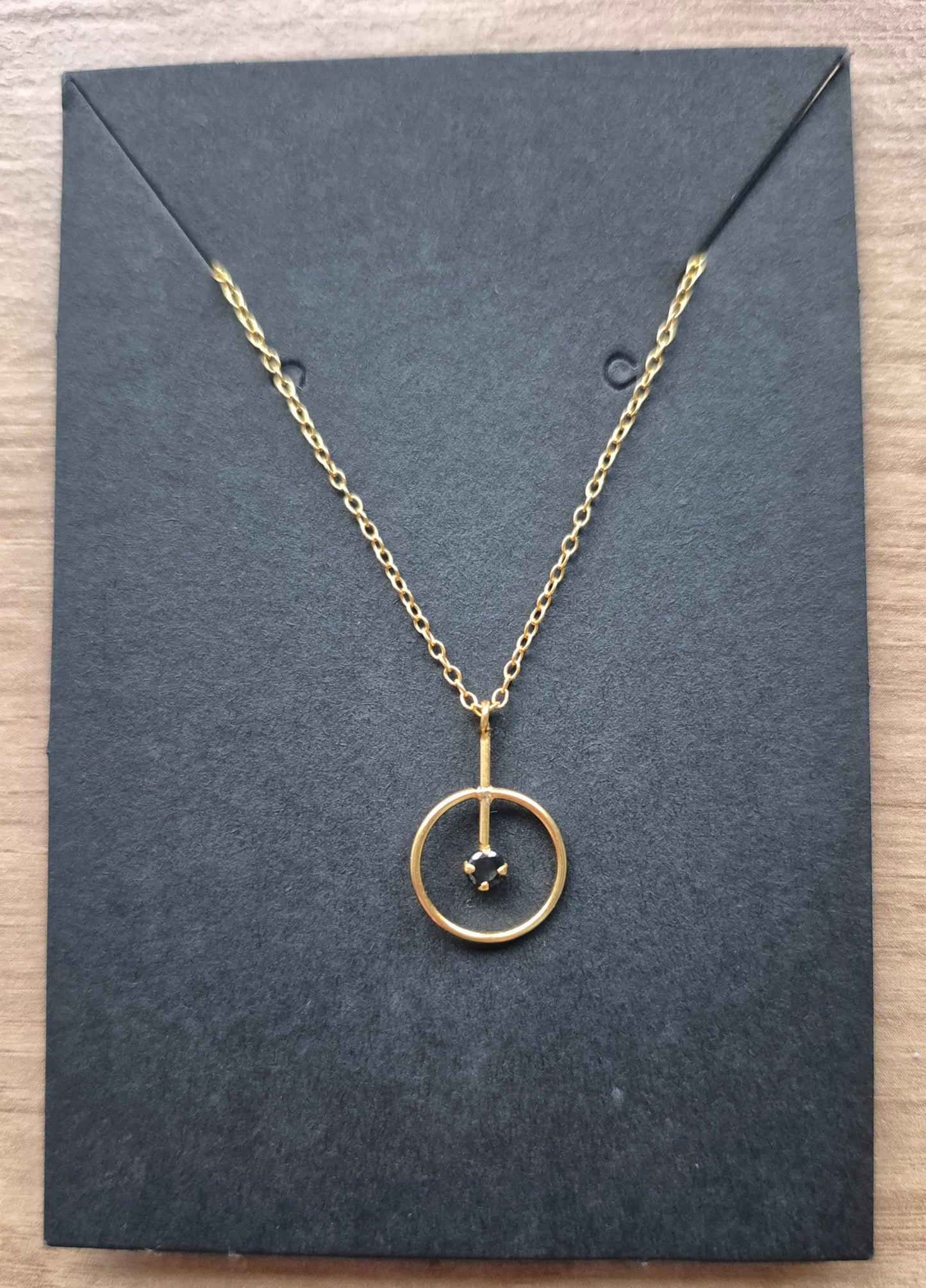 Circle Geometric Necklace