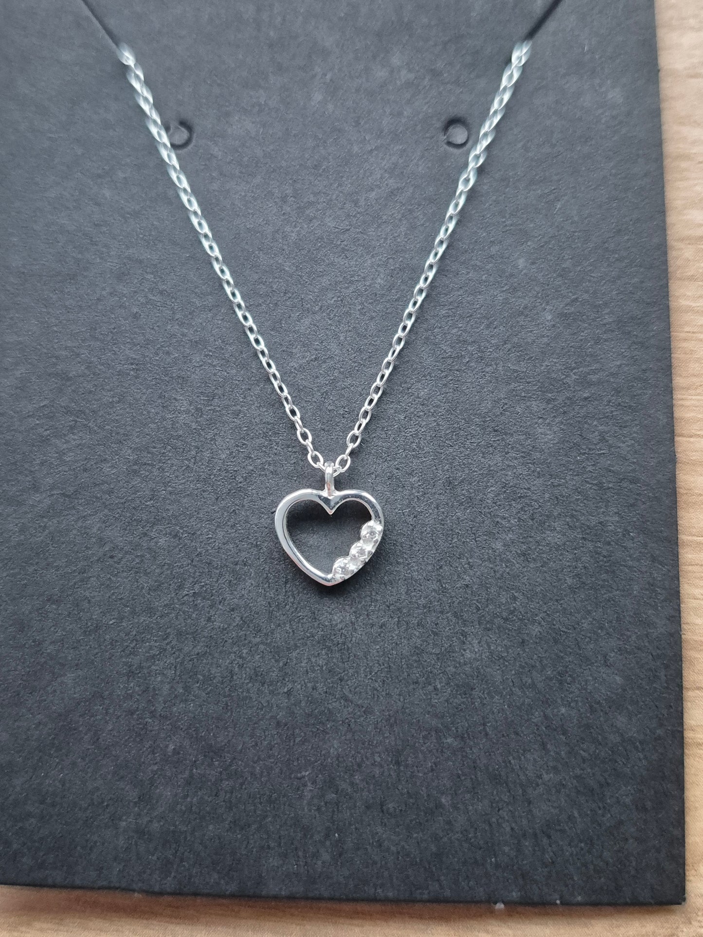 Sparkle Heart Necklace